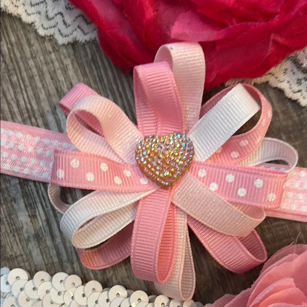 Colorful Floral Kids Hair Accessories Set of 14